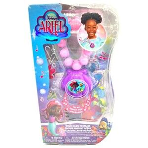 Disney Junior Ariel "Ocean Glow Necklace" Musical Necklace Sound & Lights NEW